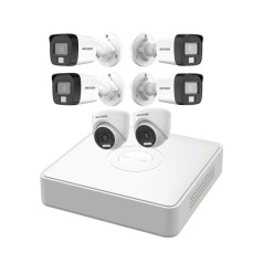 Hikvision 06 Unit HD Analog CC Camera Package 